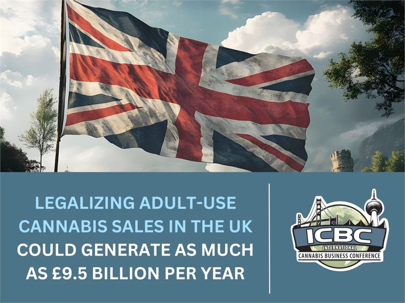 UK Cannabis Legalization Could Generate £9.5 Billion Per Year